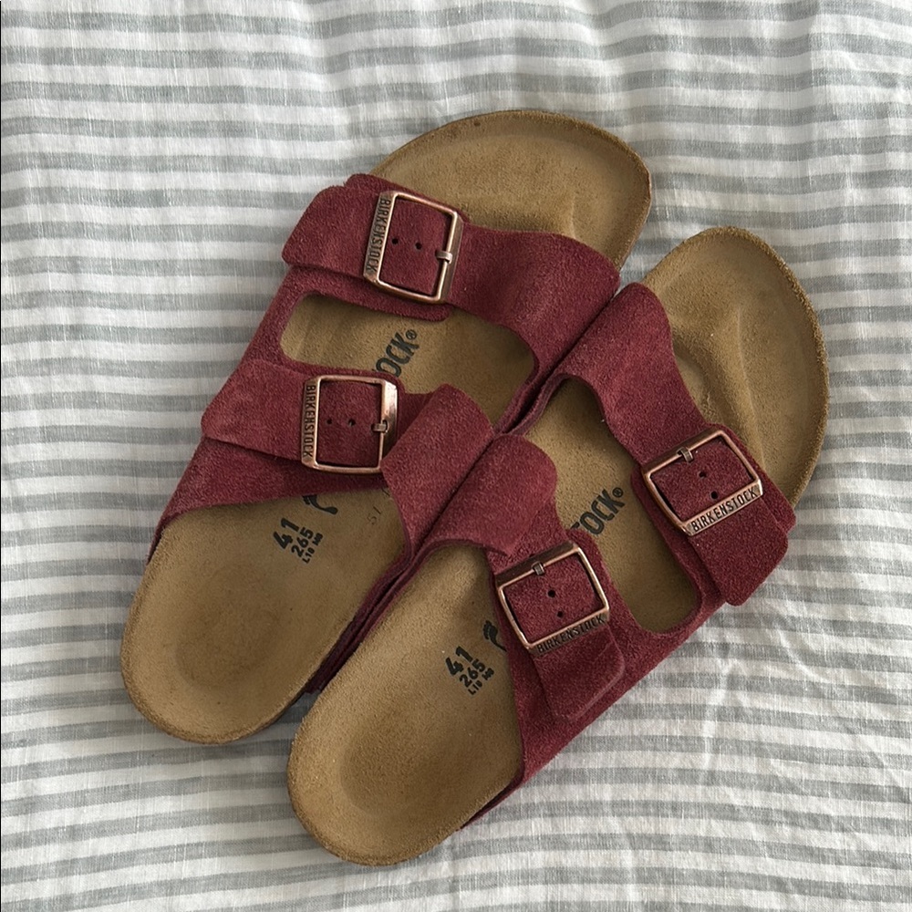 Birkenstock Kids Red Sandals